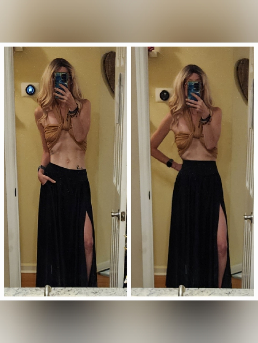 Free People Chilco Maxi Skirt Nwt 0